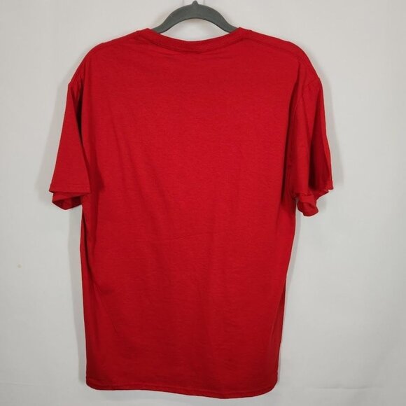 Fruit of‎ the Loom Basic Red T-Shirt Size Medium - Picture 3 of 4